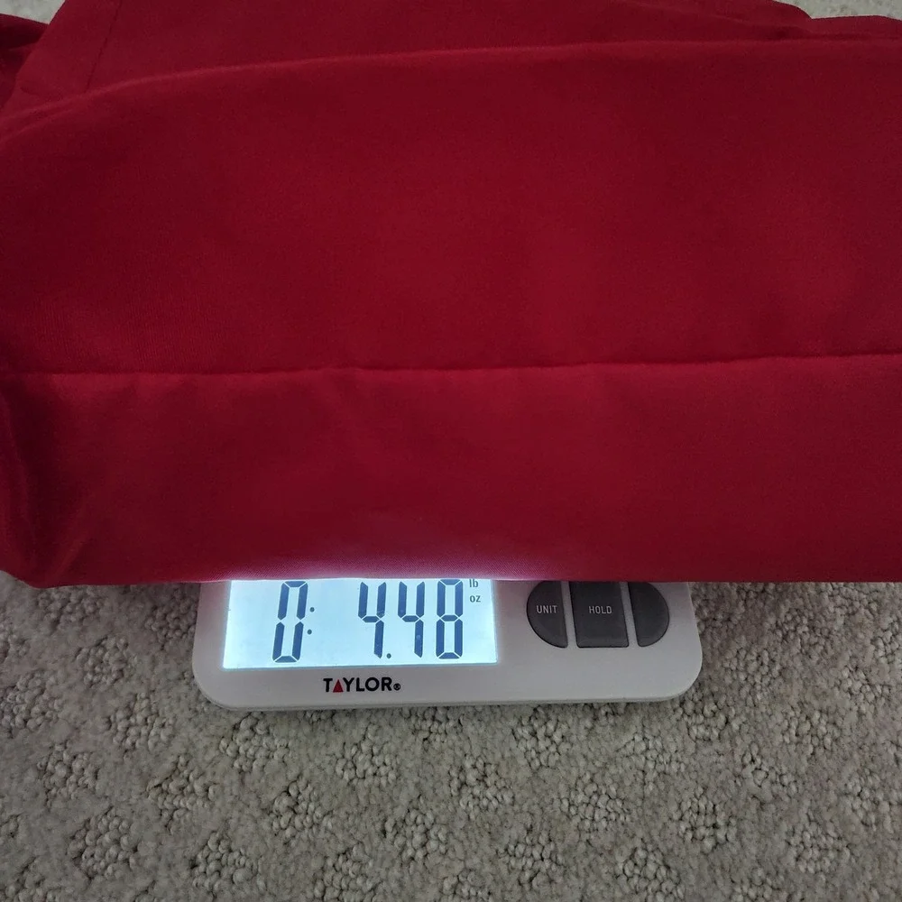 Red Folding Travel wagon Carrier case with Handle slot and Buckle Strap 20x21